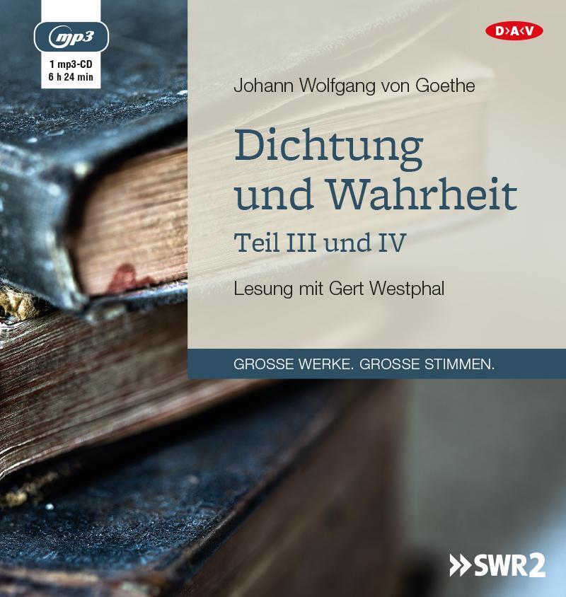 Thumbnail - Dichtung Und Wahrheit - Teil Iii Und Iv Johann Wolfgang Von Goethe Mp3