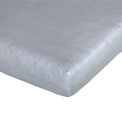 Träumeland Spannbetttuch für Babymatratze Tencel anthrazit 60x120 / 70x140 TOP