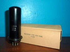 RCA Type JAN 5T4 VT-114 Rectifier Tube NOS