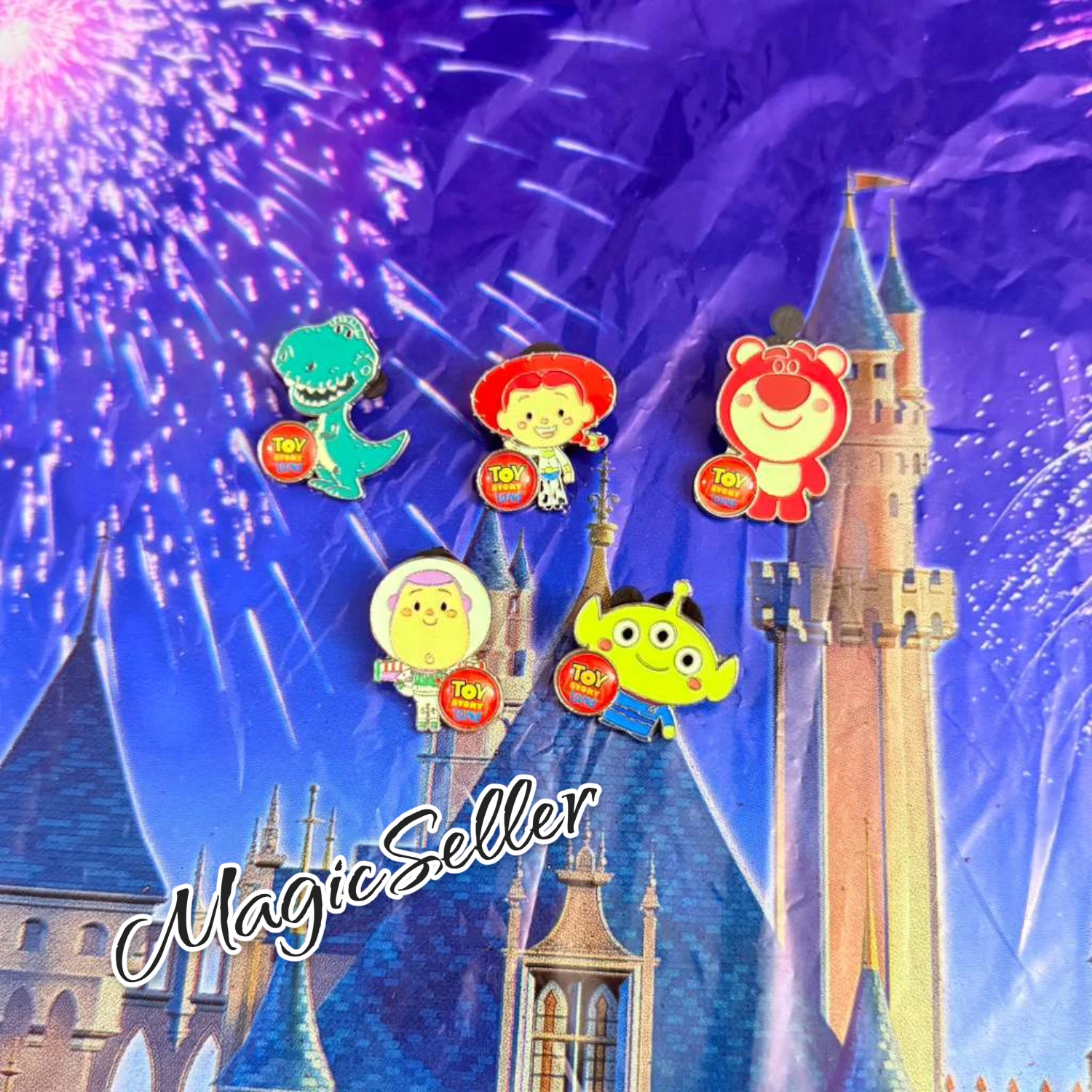 Disney Toy Story Land Complete Set of 5 Pins Resort PIXAR
