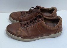 ALLEN EDMONDS Porter Derby City Casual Comfort Sneakers Walnut Leather 10D
