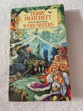 Wyrd Sisters:SIGNED COPY Terry Pratchett A Discworld Novel Corgi Paperback