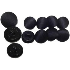 Brand Deluxe Black Tuxedo Suit Buttons 11 piece Set- Made in USA