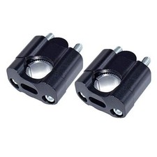 Motorcycle Bar Clamps 7/8" to 1 1/8" Fat Bar For Motorbike Pit Dirt Bikes