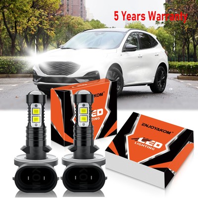 For Ford Escape 2001-2004 LED Fog Light Bulb Conversion Kit High Power 8000lm