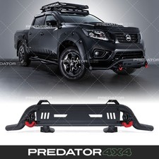 MATTE BLACK 4X4 NUDGE BULL BAR BUMPER GUARD FOR NISSAN NAVARA D23 NP300 15-21
