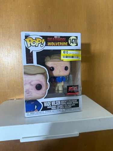 Funko Pop Marvel Deadpool & Wolverine Wade Wilson #1470 Sprakon Exclusive NIB
