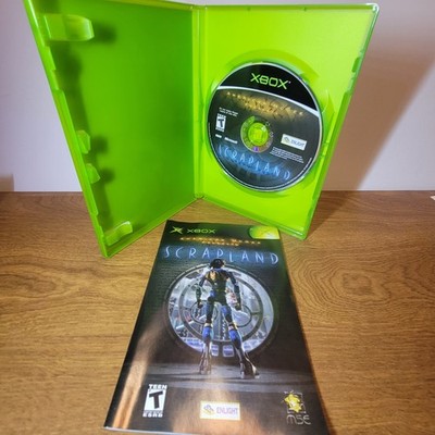American McGee Presents Scrapland Xbox Disc Case Manual Video Game Complete T
