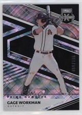 2020 Panini Elite Extra Edition Prime Numbers A /195 Gage Workman #46 0s9t