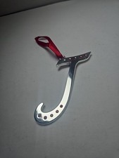 Letter J Harvey Lewis Ornament Monogram Initial Made with Red Swarovski Elements