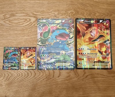 Charizard EX XY121 Venusaur EX XY123 Black Star Promo 2016 LP Standard & JUMBO