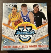 2024-25 Bowman Chrome University Basketball Autos and Parallels