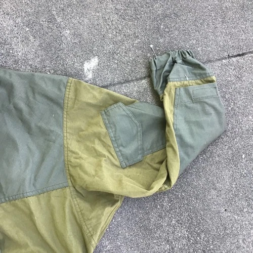 Gorka Style Green Jacket Windbreaker Men 2XL Hooded Pockets Tactical Military image 4