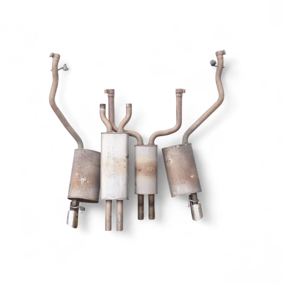 04-07 Jaguar Xj8 X350 Exhaust Muffler Silencer Resonator Rear Left Right Oem - Image 3 of 4