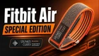 NEW Google Fitbit Air Special Edition Stephen Curry Rye and Orange Band In Hand