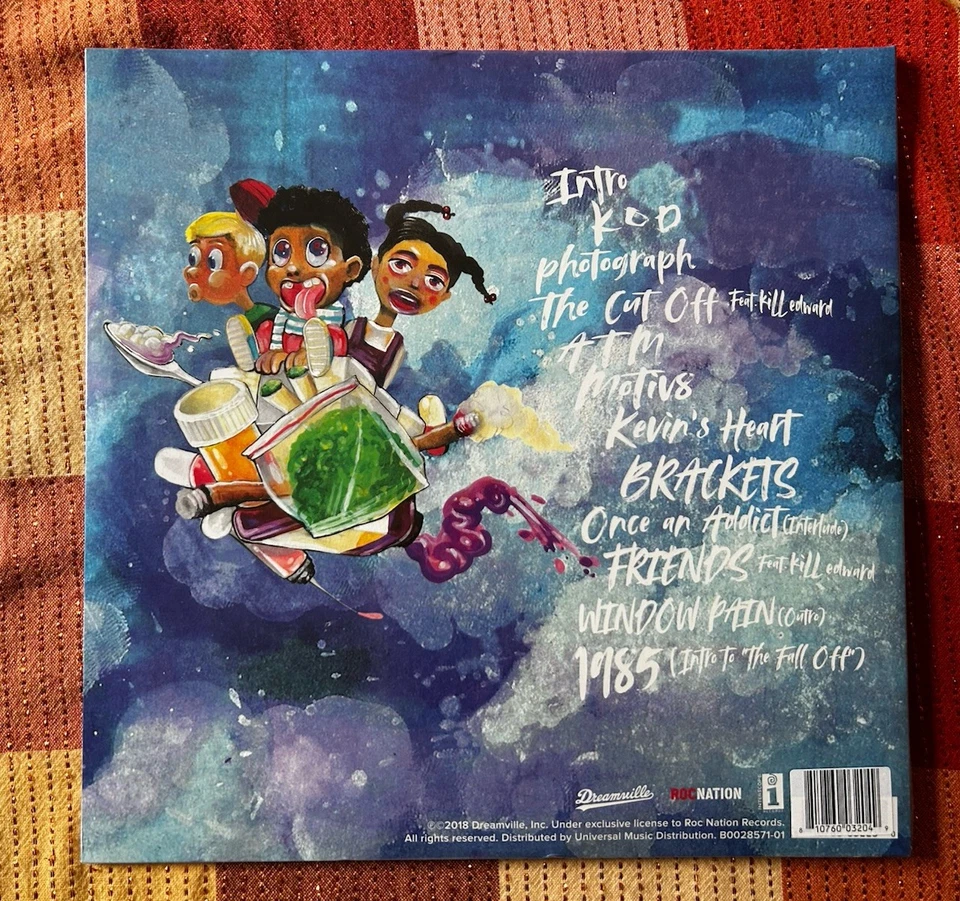 J COLE Autographed Limited Edition Vinyl, Brand New With Factory Seal Signed - Image 2 of 2