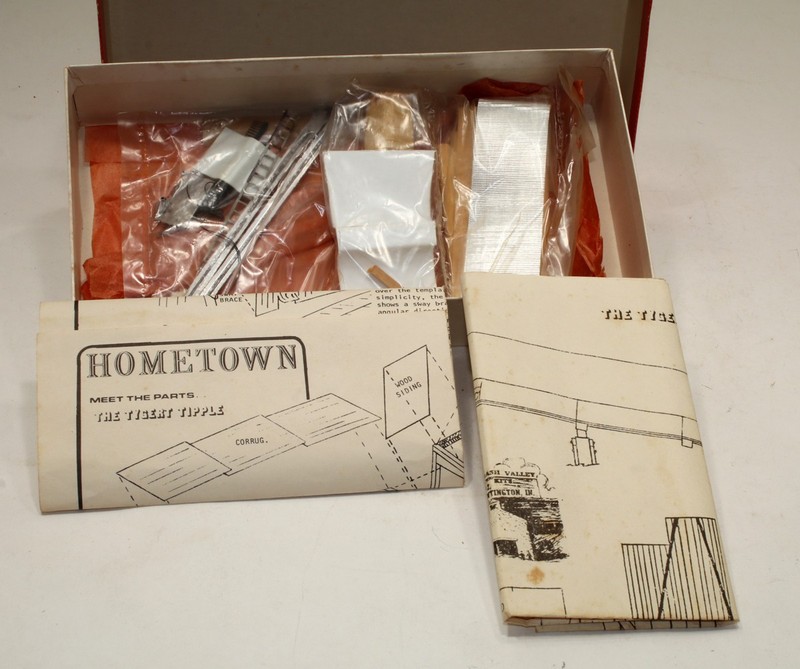 Vintage Home Town 6611 Tygart Ore Tipple KIT HO 1:87 scale metal wood KIT