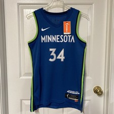 Sylvia Fowles Minnesota Lynx Women's M 44 Blue Nike Explorer Edition Jersey NWT