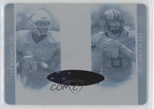 2007 Decadence Combo-Jersey Printing Plate Cyan 1/1 Vince Young Jay Cutler 0ba6