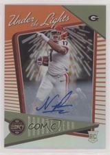 2022 Panini Legacy Under the Lights Orange /149 Nakobe Dean #UL-23 Auto 1y1