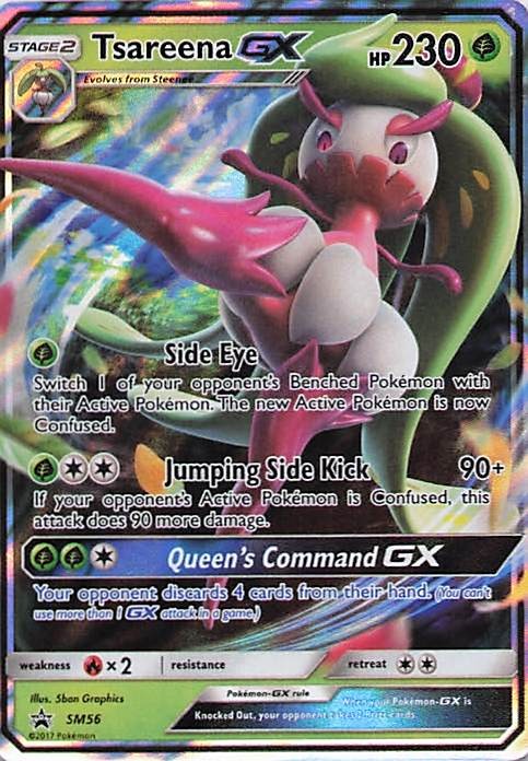 Tsareena GX Holofoil Promo SM Promos SM56 NM