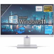ALL IN ONE 24" TOUCH I3 RAM 16GB SSD 240GB WINDOWS 11 PRO COMPUTER FHD VESA