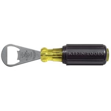 Klein Tools 98002BT Bottle Opener, Made in USA One Size, Yellow/Black