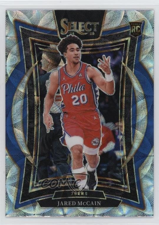 2024-25 Panini Select Concourse Scope Prizm Jared McCain #82 0t30