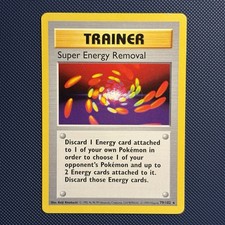 Super Energy Removal [Shadowless] #79 Prices | Pokemon Base Set