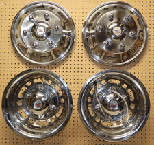 16 Phoenix Universal 6 Lug Dually Wheel Hub Caps Rim Simulators Covers 16 Phoenix Universal 6 Lug Dually Wheel Hub Caps Rim Simulators Covers