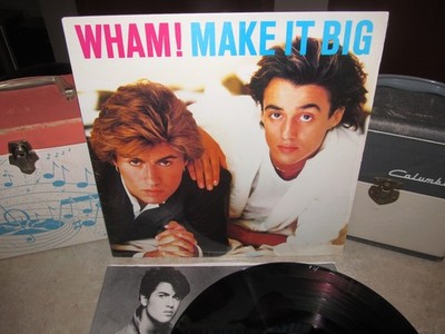 WHAM! Vinyl Lp - MAKE IT BIG Columbia Lp W/Inner - Shrink EX!