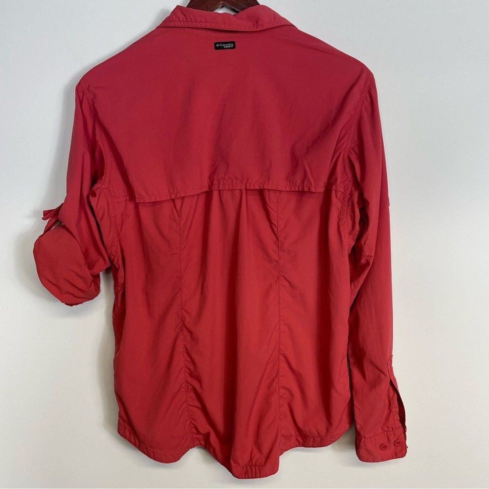 Columbia Women's GRT Button Down Long Sleeve Shirt Size Large thumbnail 2