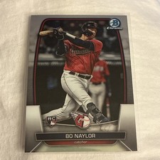 2023 Bowman Chrome Bo Naylor #49 BASEBALL Rookie Cleveland Guardians RC