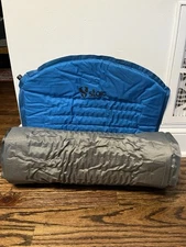 Stoic LTWT Sleeping Pad - Regular Blue Self Inflating 23oz 1.5” Thick