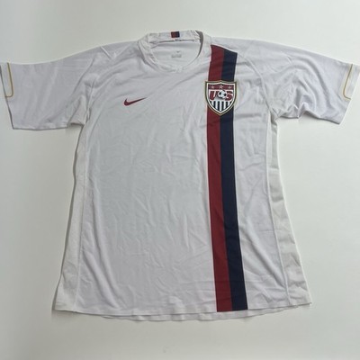 Nike Team USA National Soccer Team 2006-08 Men's LARGE White Home