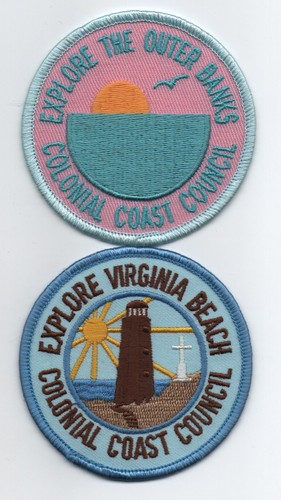 Girl Scout Pamunkey Ridge Camp Lot of 2, Commonwealth Council, Used