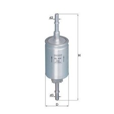 Kraftstofffilter für Mazda 2 DY | 331381