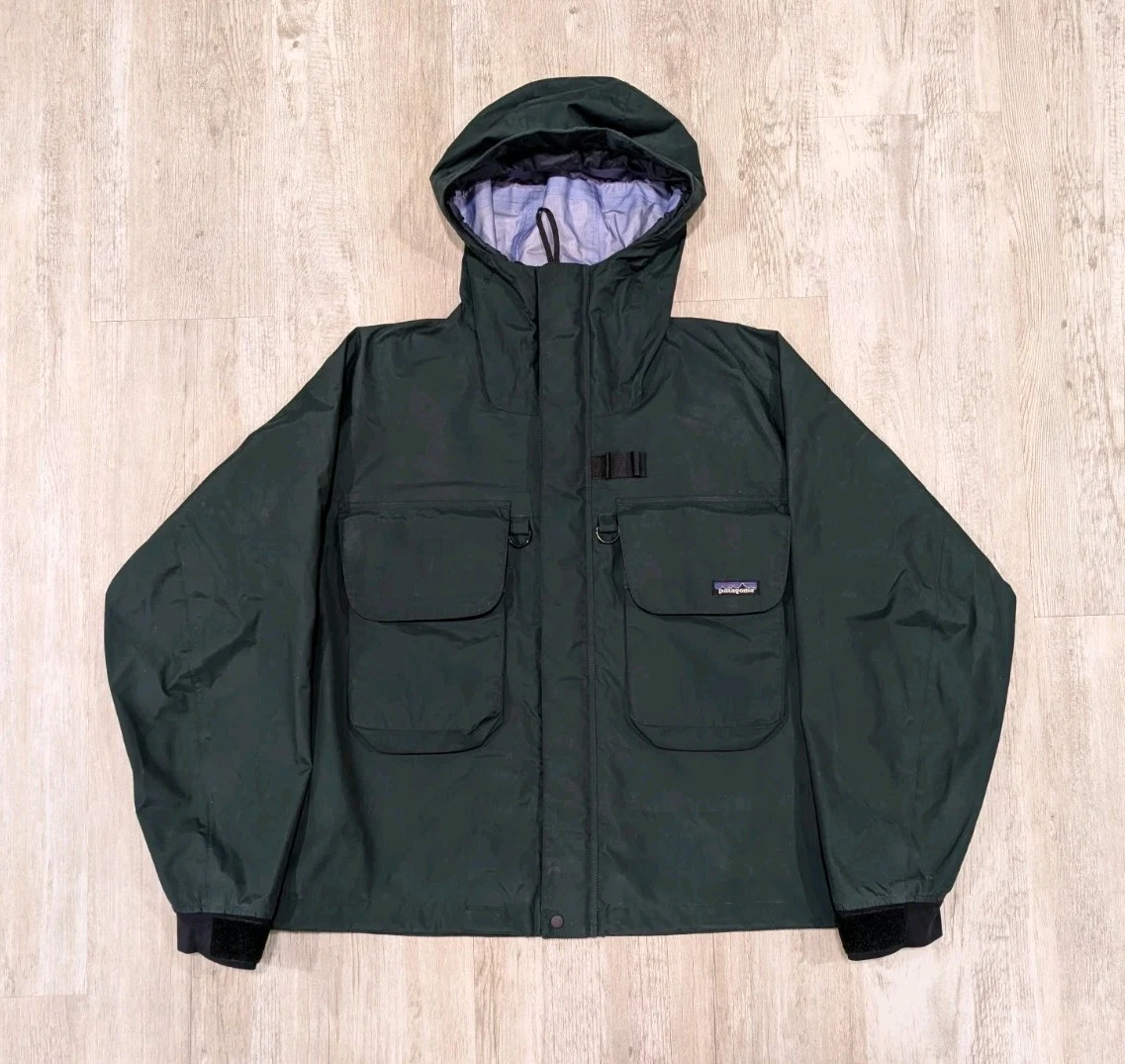 Vintage Y2K Patagonia SST Deep Wading Fly Fishing Jacket Hoody Men’s Medium
Opens in a new window or
