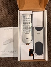 Bose Premium Backlit Remote 353744-0010 with Stand Manuals Wave Music III