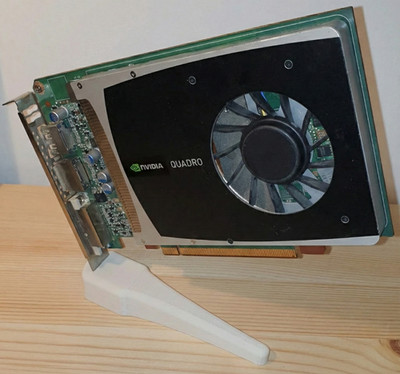 Grafikkartenständer GPU Ständer Stütze PCI-E x16 Display Stand 1 Slot Minimal