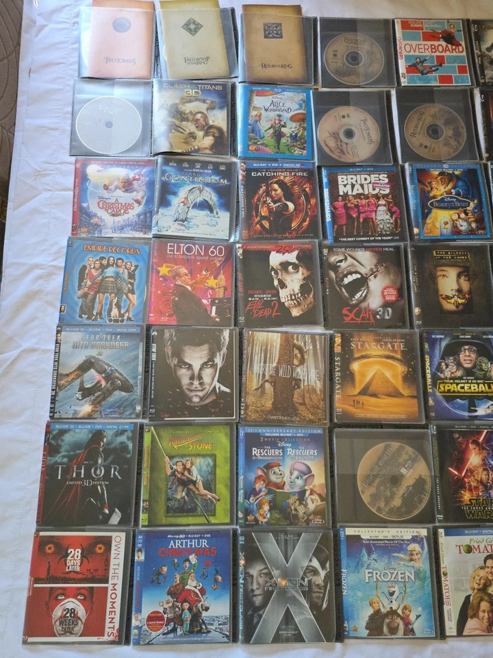 New Disney 4k Ultra HD + Blu ray 3D + Digital LOT 52 FILMS Wholesale Bulk Bundle - Image 3 of 4