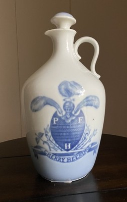 Vintage Bing & Grondahl porcelain decanter for Cherry Heering liqueur