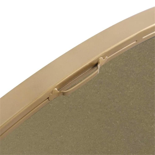 Elegant Decor Eternity 36" Round Metal Frame Mirror in Brass - Picture 8 of 8