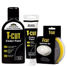 T-Cut Black Color Fast Car Paint Restorer Polish Wax with Scratch Remover Kit