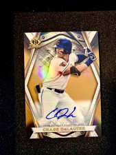 Chase DeLauter 2022 Bowman Draft Invicta Orange Auto /25 #BI-13