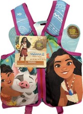 Swimming Vest - Disney - Monana 2 Movie Age 3 40-55lb M/L Swim Life Jacket