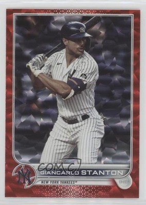 2022 Topps Series 2 Red Foilboard 45/199 Giancarlo Stanton #650 0g65