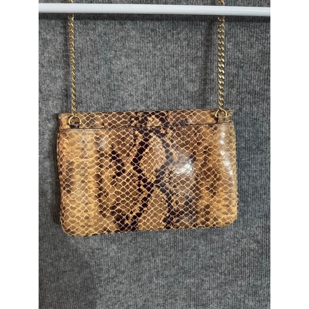 Michael Kors Python Embossed Leather Crossbody Ba… - image 3