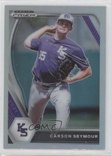 2021 Panini Prizm Draft Picks Silver Prizm Carson Seymour #PDP172 2x9