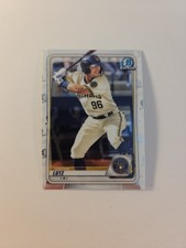 2020 Bowman Chrome Prospects Card #BCP-187 Tristen Lutz Milwaukee Brewers